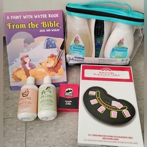 Kids Gift Set Toys Lot #2 Card Games, Coloring, Bath Set